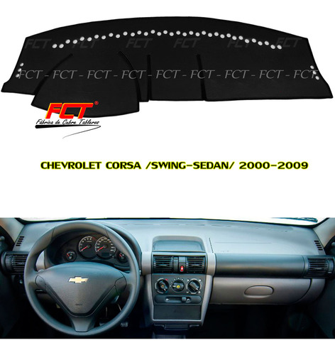 Cubre Tablero Premium/ Chevrolet Corsa/ 2002 2005 2007 2008