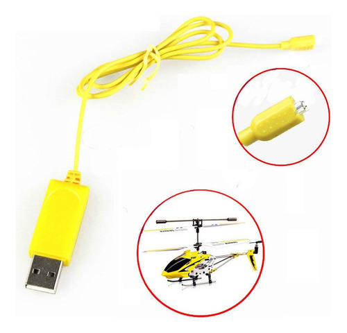 Mini Cargador Usb M Rc Helicopter Syma S107 878m S105