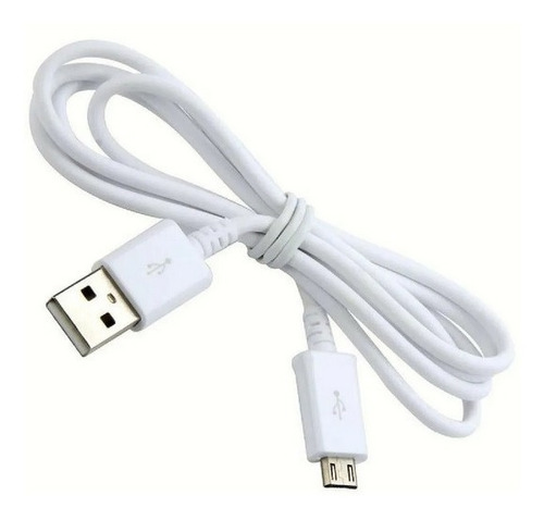 Cable Datos Cargador 2.0 Micro Usb Celular Blanco O Negro