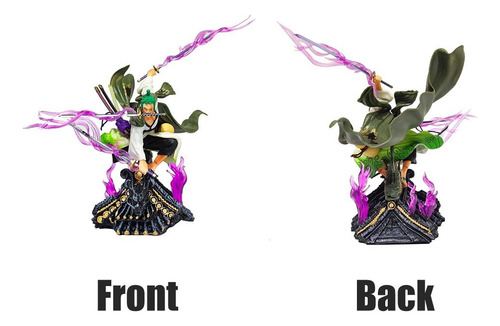 Figura Acción De Bellamente Zoro Roronoa De One Piece Anime