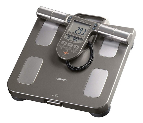 Báscula Digital Omron Hbf-514c Gris, Hasta 150 Kg