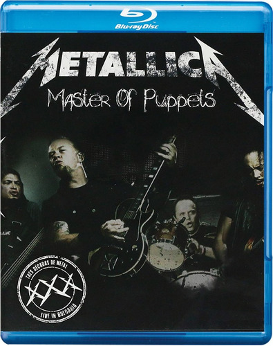 Disco Blu-ray Metallica - Master Of Puppets Original