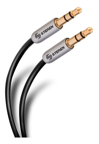 Cable Auxiliar Ultra Delgado Plug A Plug 3.5mm 90cm Steren