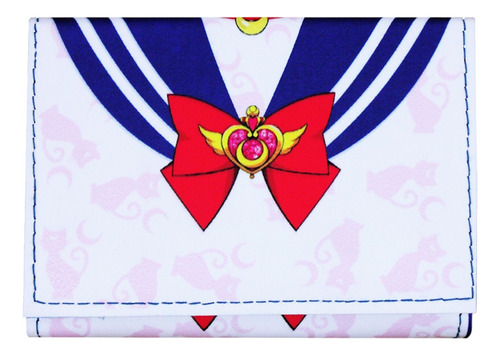 Cartera Monedero Sailor Moon Con Varios Compartimentos Gr Lz