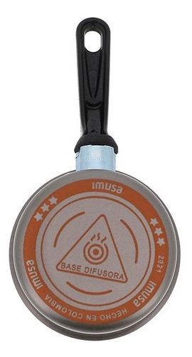 Perol Antiadherente 10cm Imusa Talent Con Tapa De Vidrio