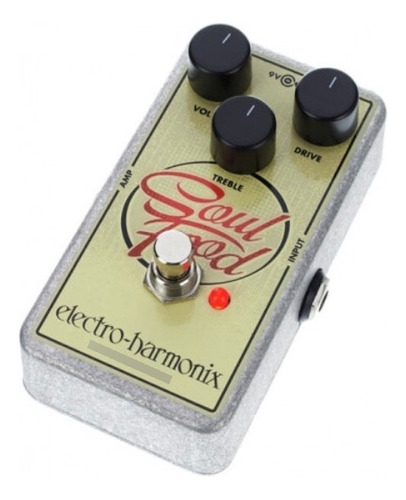 Pedal Electro-harmonix Soul Food Distortion + Cable Interped