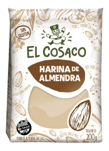 Harina De Almendra El Cosaco X 200g Sin Tacc