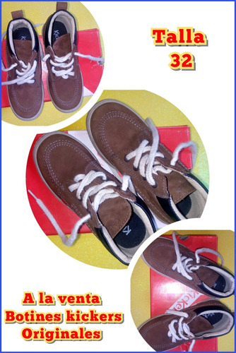 Botines Kickers Talla 32