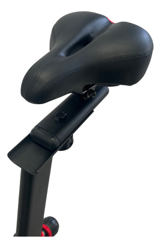 Bicicleta Ergométrica Academia Rb Fitness Magnética 13kg Cor Vermelho