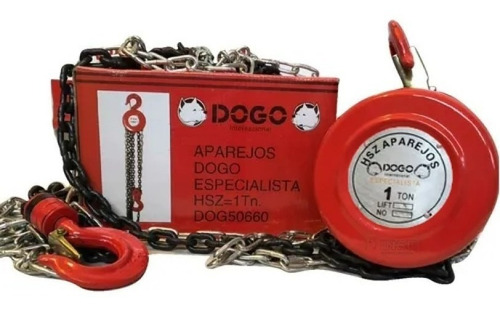 Imagen 1 de 8 de Aparejo Especialista hsz - 1tn 2.5 mts Dogo Dog50660 1000kg