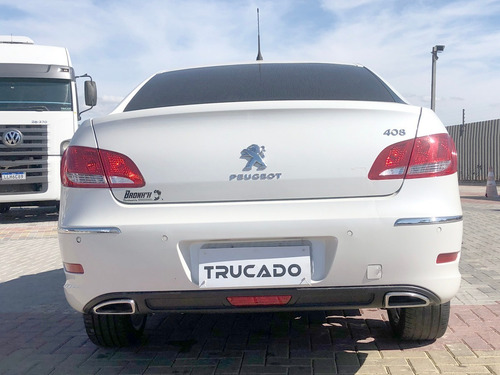 Peugeot 408 Sedan Allure Ano 2015 Branco Baixa Km Periciado