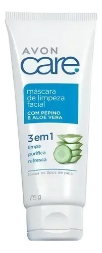 comprar Máscara faciai para pele todo tipo de piel Avon Pepino 75g
