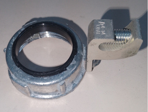 Tuerca Bushings Con Toma De Tierra De 3/4  Arlignton