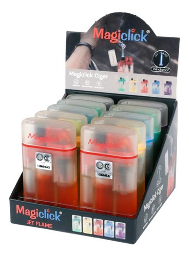 Magiclick Jet Cristal Mechero Soplete Recargable Catalitico