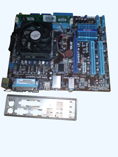 Placa Madre  Asus   Am3 /cpu X2  / 2 Gb  Ddr3 / Cooler