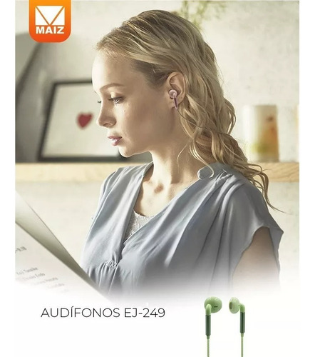 Audífonos Ergonómicos Manos Libres Alámbricos In-ear