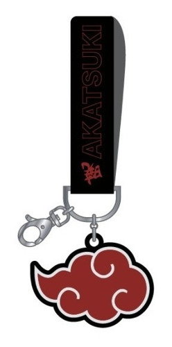 Imagem 1 de 1 de Chaveiro Borracha Akatsuki | Naruto Shippuden | Oficial