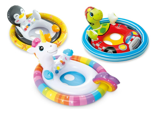 Flotador Intex Inflable Tortuga Pingüino Unicornio 59570