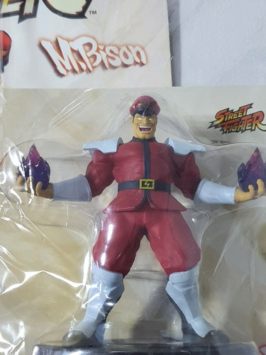 2 Figuras Street Fighter Ryu M. Bison Fasciculo 1 Y 3 #1 #3