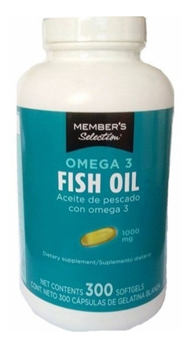 Omega 3 Member Selection Kirkland Aceite Pescado