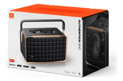 Jbl Authentics 300 50w Rms Com Assistente, Wi-fi E Bluetooth