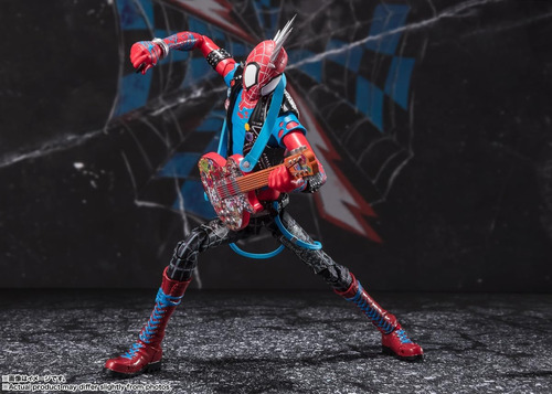 Spider Punk - Aranha Punk - S.h.figuarts - Bandai