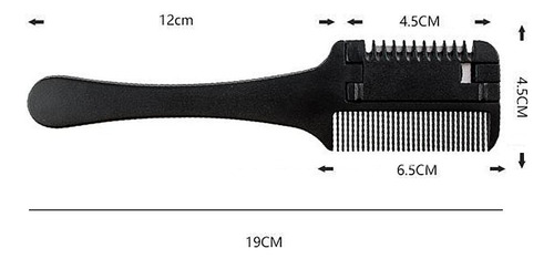 2 Peine De Afeitar Peine Para Adelgazar El Cabello Cortes De