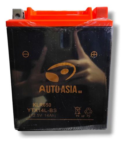 Batería Autoasia Ytx14l-bs Genérica Para Klr 650 