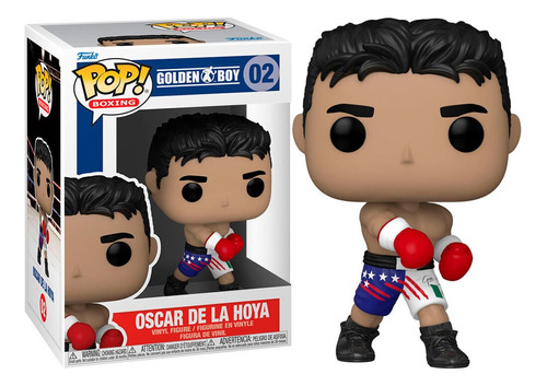 Figura De Acción Golden Boy Oscar De La Hoya De Funko Pop!