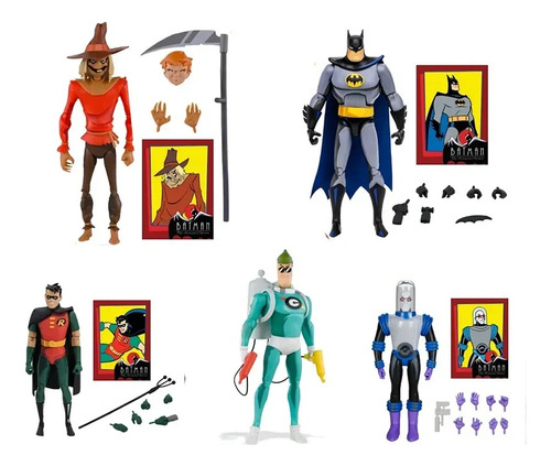 Mcfarlane Batman The Animated Series Wave Completa Nueva