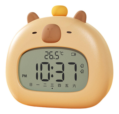 Reloj Despertador Digital Con Luz Nocturna Y Carga Usb Para