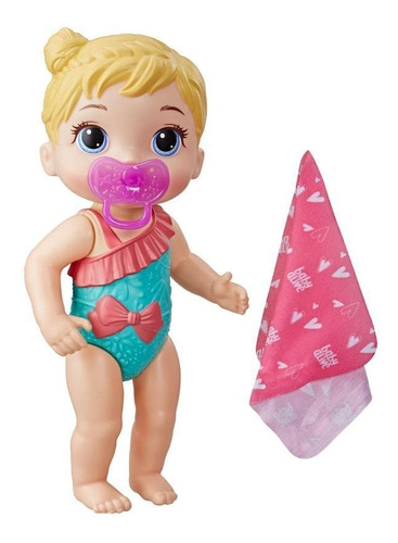 Baby Alive Bebe Banhos Carinhosos Boneca Loira Hasbro E8716