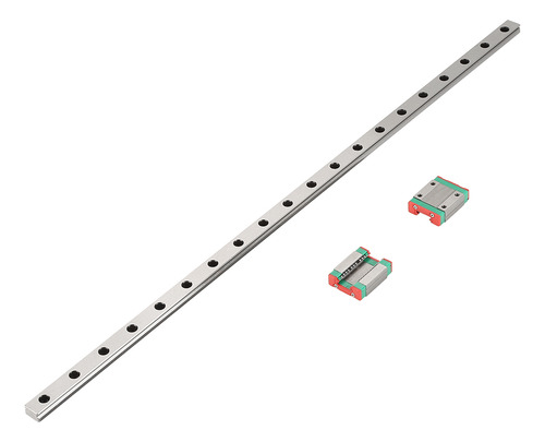 Bloco De Trilho Linear: 1 Peça, 500 Mm, Guia Em Miniatura Mg