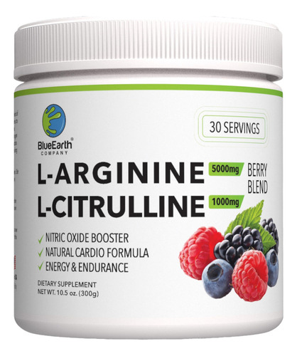 Blueearth Company L-arginina 5000 Mg + L-citrulina 1000 Mg S