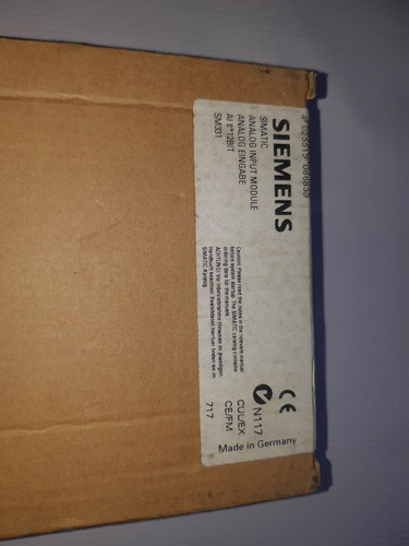 Siemens 6es7 331-7kf02-0ab0 Modulo De Entradas Analogas (Usado)