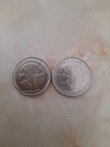 Vendo 2 Monedas De 5 Pesos. 2017 Y 2020