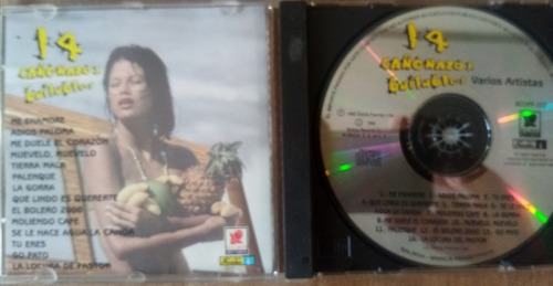Cd 14 Cañonazos Bailables Vol. 30 (Usado)