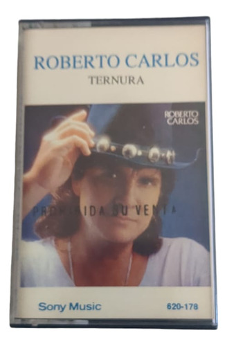 Cassette Roberto Carlos Ternura Nuevo Supercultura 