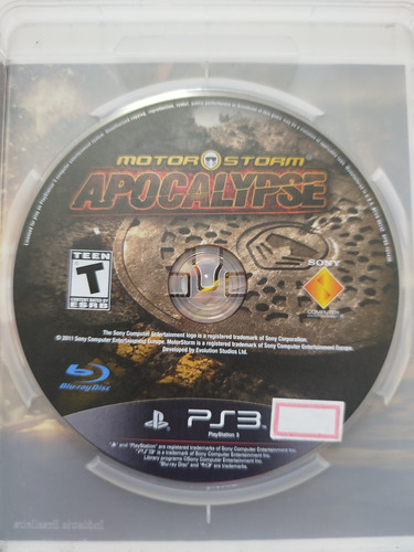 Motor Storm: Apocalypse - Playstation 3 - Mídia Física (Usado)