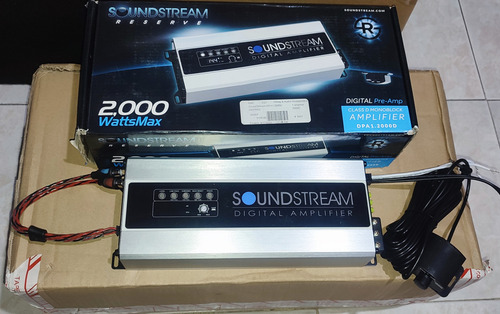 Amplificador Soundstream Clase D Jl Hertz Kicker Pioneer Mtx Negro (Usado)