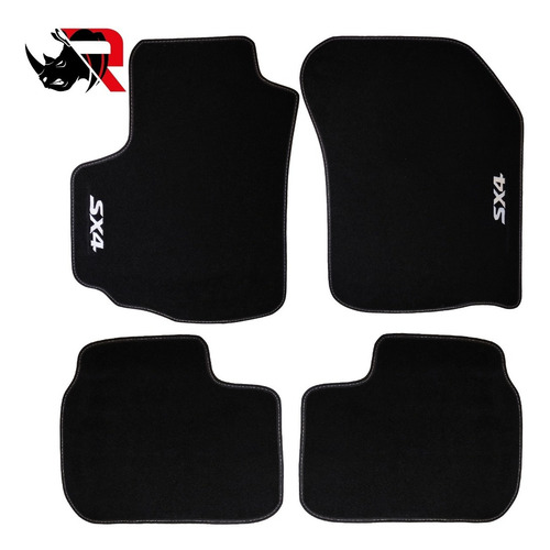 Imagen 5 de 5 de Tapete De Alfombra Automotriz Compatible Con Sx4 Suzuki