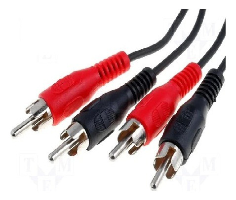 Cable Rca Macho - Macho X2 1.50mt    Set  4und  