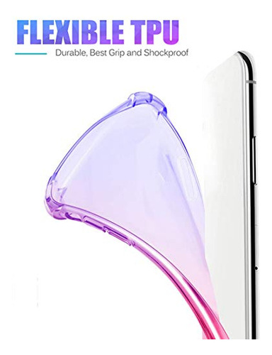 Funda Para A6 Plus 2018 Galaxy A6 Plus 2018 Azul/rosa Piel S