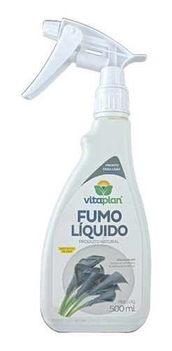 Fumo Líquido Pronto Uso Para Plantas Produto Natural 500 Ml