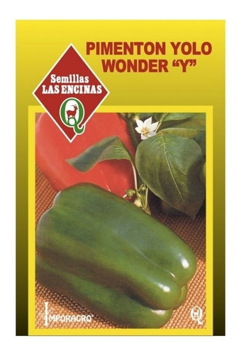 Semillas De Pimenton California Wonder