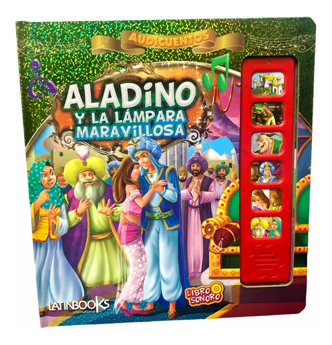 Libro Sonoro Audicuentos · Aladino Y La Lámpara Maravillosa