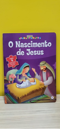 Livro - O Nascimento De Jesus - 4 Quebra Cabeça - Infantil