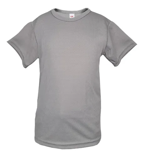 Playera gris para sublimar hotsell