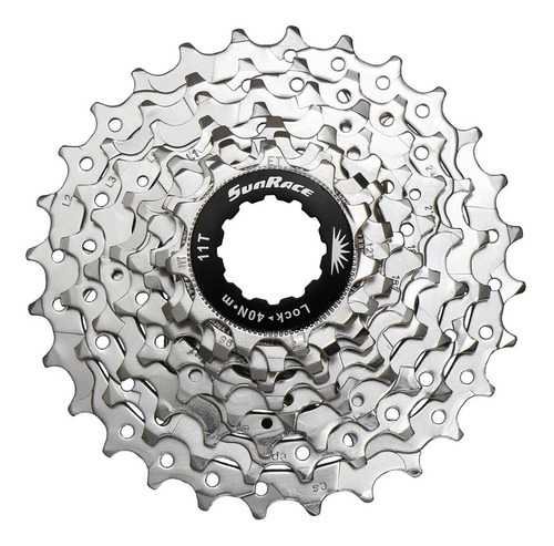 Piñón Cassette Sunrace R919 9 Vel 11-25t Ruta- Lucas Bike Cantidad máxima de dientes 25 Cantidad mínima de dientes 11 Color No aplica