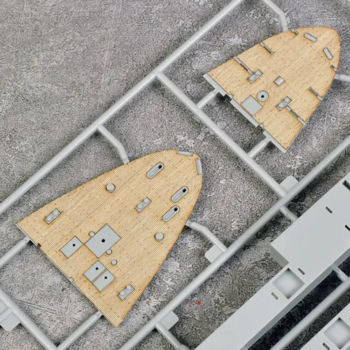1:350 Escala Hms Ark Royal Aircraft Carrier Modelo